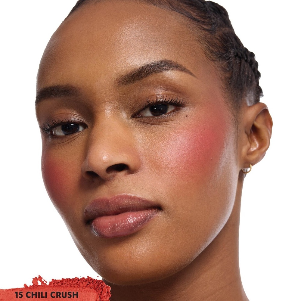 SAINT LAURENT: YSL Blush Chevron Matte Powder (Chili Red) - Picture 9 of 9